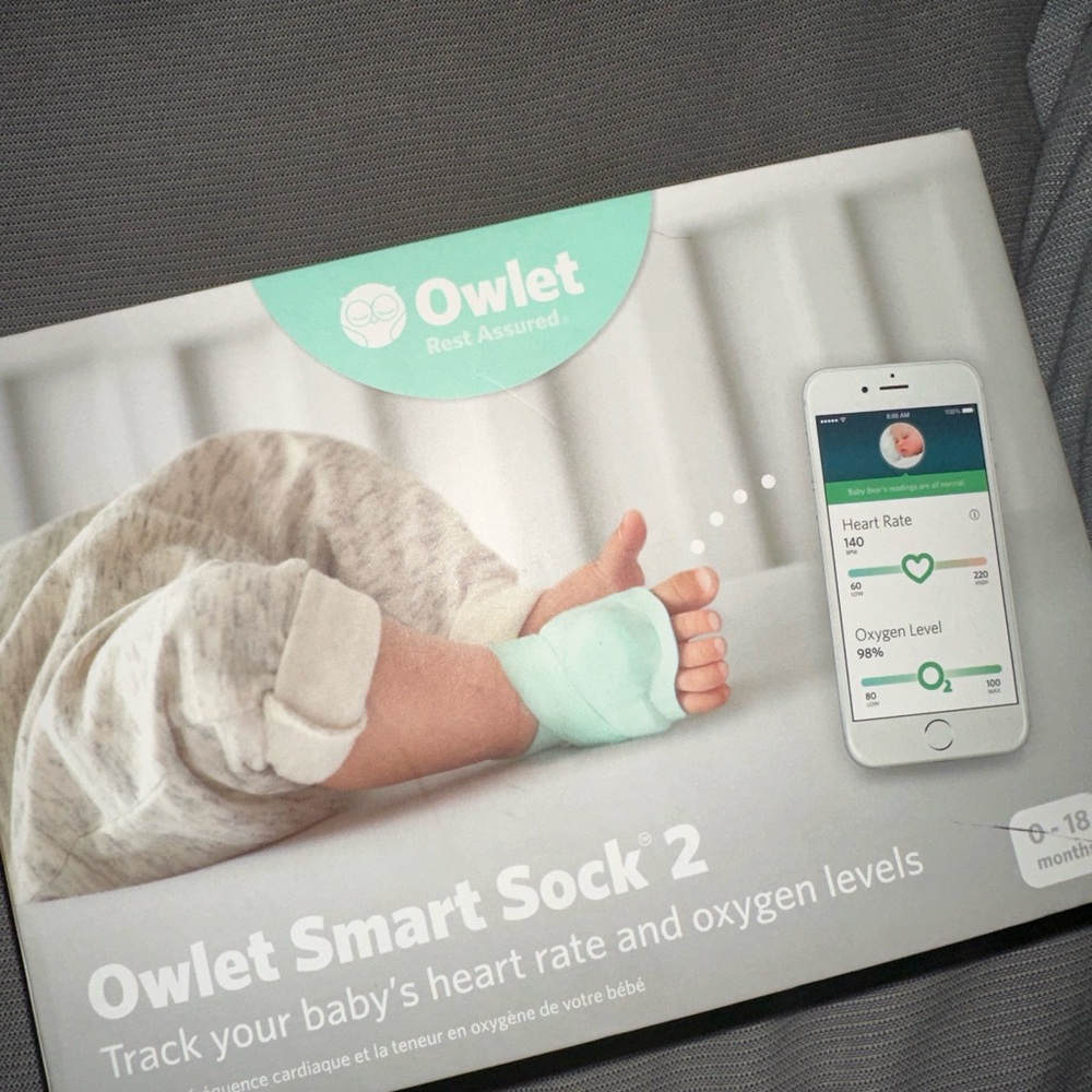 Owlet Smart Sock 2 Baby Monitor